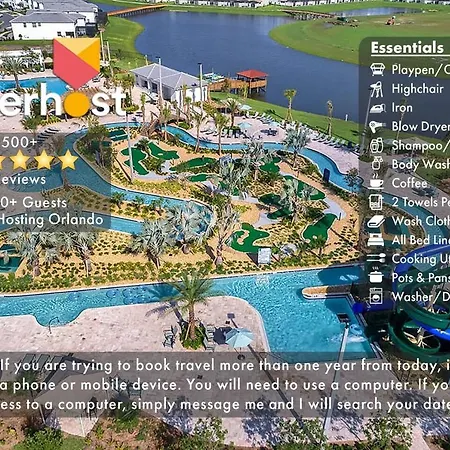 H - New 2 Bedroom Condo - 5 Miles To Disney - Free Water Park Kissimmee Exterior photo